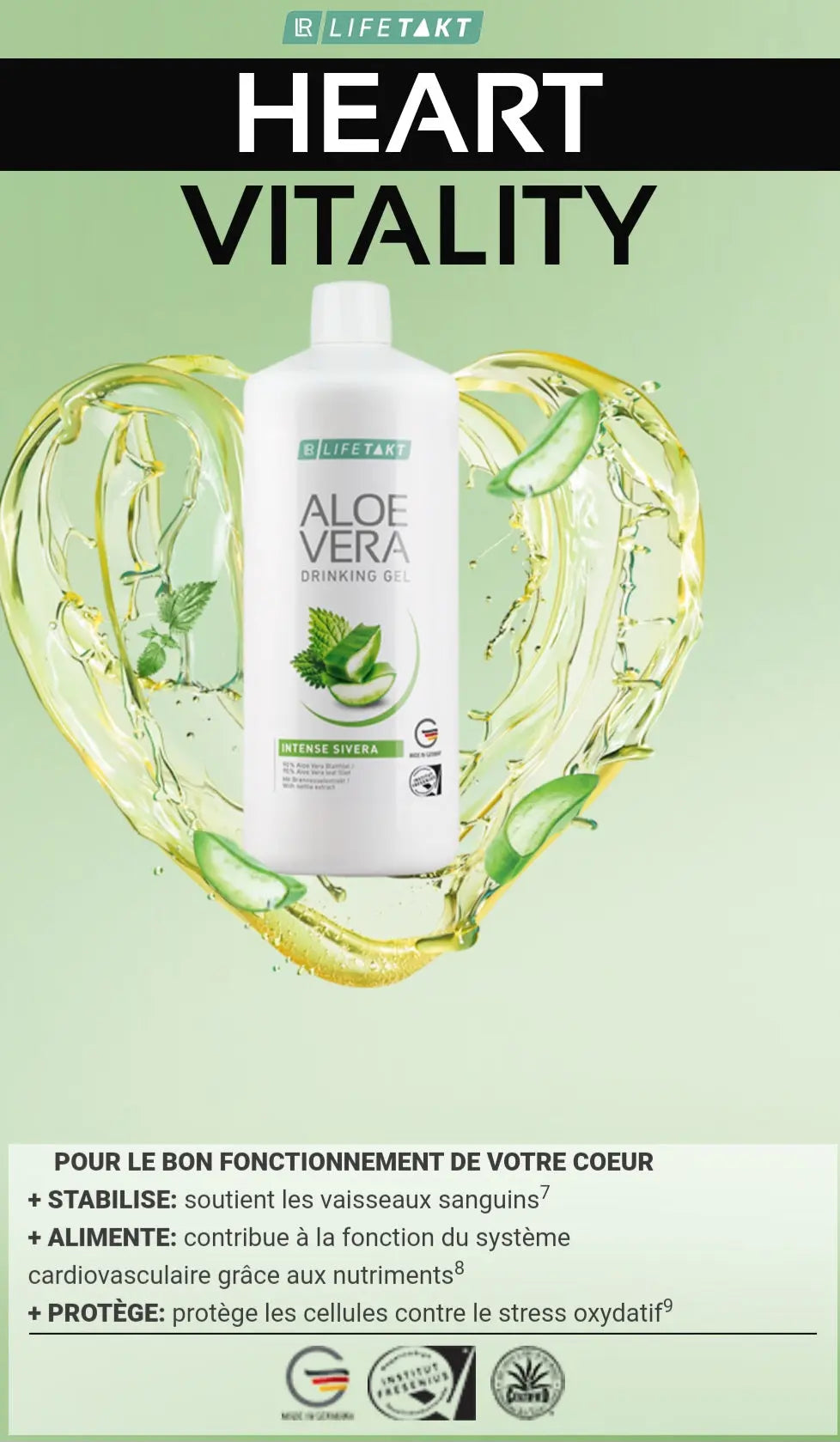 le Gel de Boisson Aloe Vera Heart Vitality
