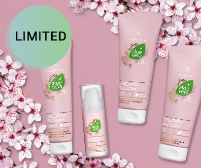 Set de soins Cherry Bloom Aloe Vera – Laissez-vous séduire par une expérience florale et luxueuse