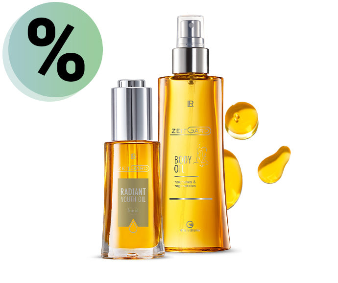 🧴 Set ZEITGARD Huile Jeunesse & Huile Corps — Éclat & Nutrition
