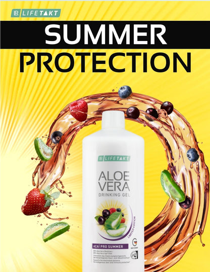 Aloe Vera Drinking Gel Acai Pro Summer – Votre allié bien-être pour l'été !