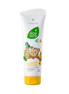 Shampoing et Gel Douche 2-en-1 Aloe Vera Kids – Douceur et Plaisir pour vos Enfants