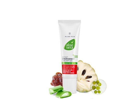 Instant Emergency Cream Gel – Soin SOS à l’Aloe Vera Fermenté